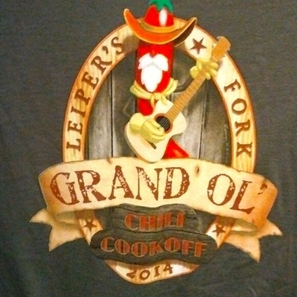 Chile Cook-off Tee, Leipers Fork, TN, - Picture 1 of 5